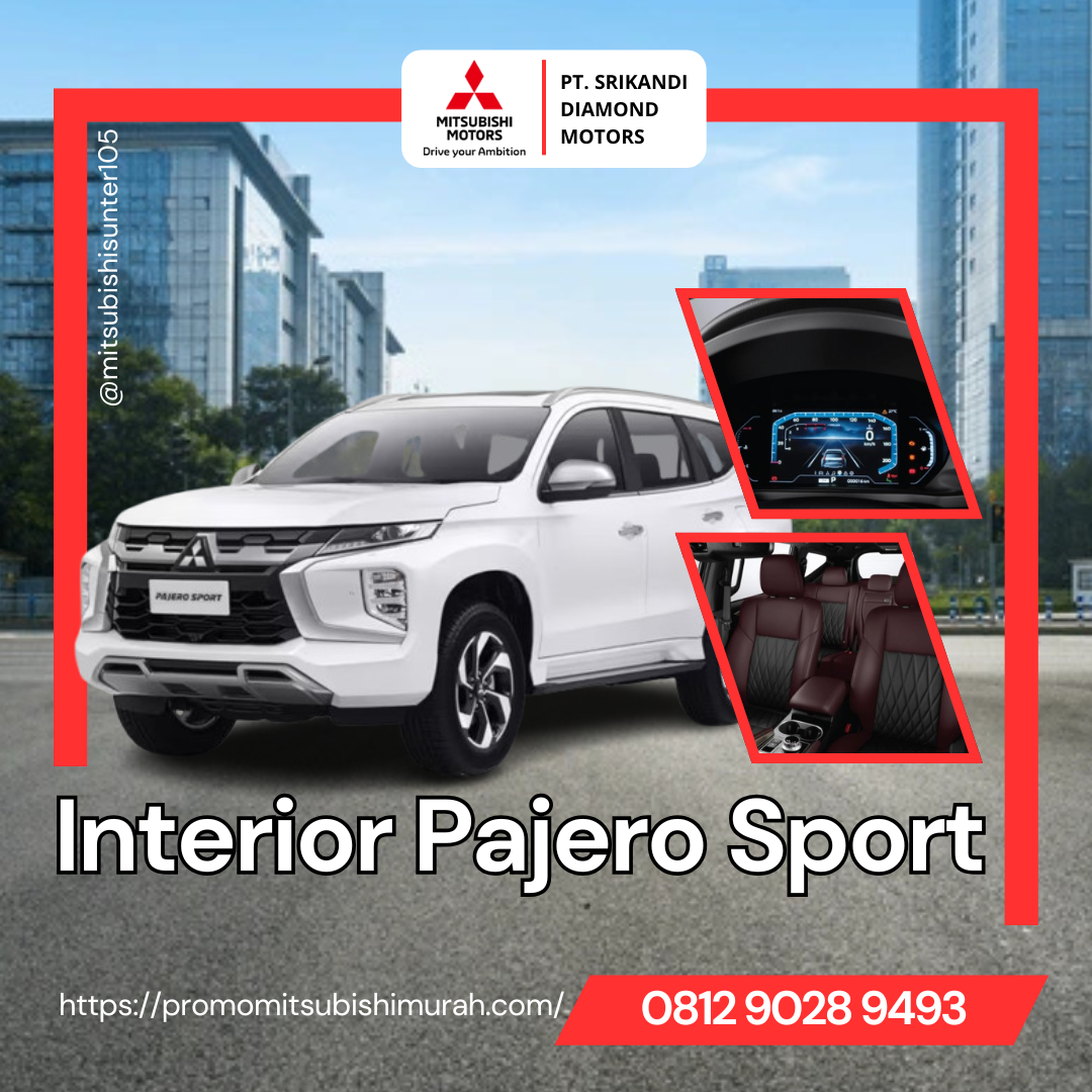 Interior Pajero Sport