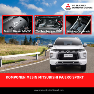 Komponen Mesin Mitsubishi Pajero Sport