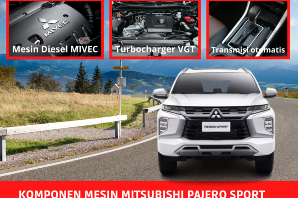 Komponen Mesin Mitsubishi Pajero Sport