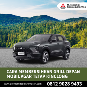 Cara membersihkan grill depan