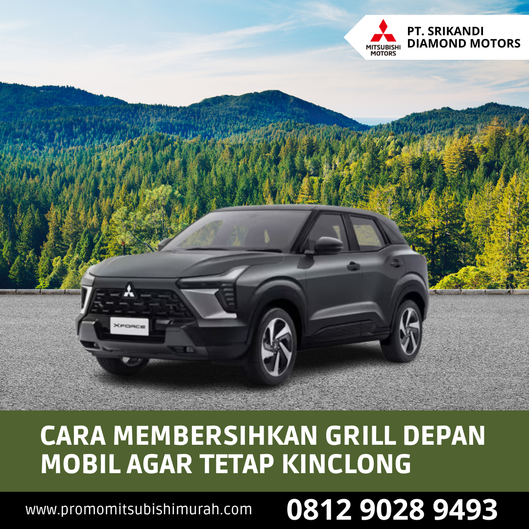 Cara membersihkan grill depan