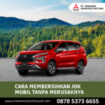 Cara membersihkan jok mobil