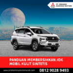 Panduan membersihkan jok mobil